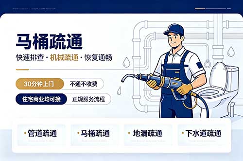 泰州马桶疏通