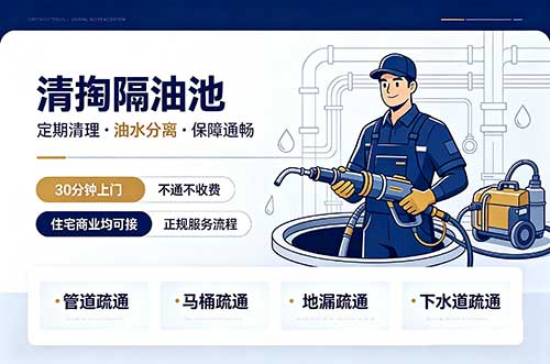 泰州清掏隔油池