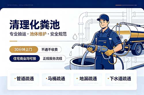 泰州清理化粪池